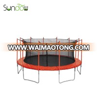 New 16ft big round cheap trampoline with enclosure for children